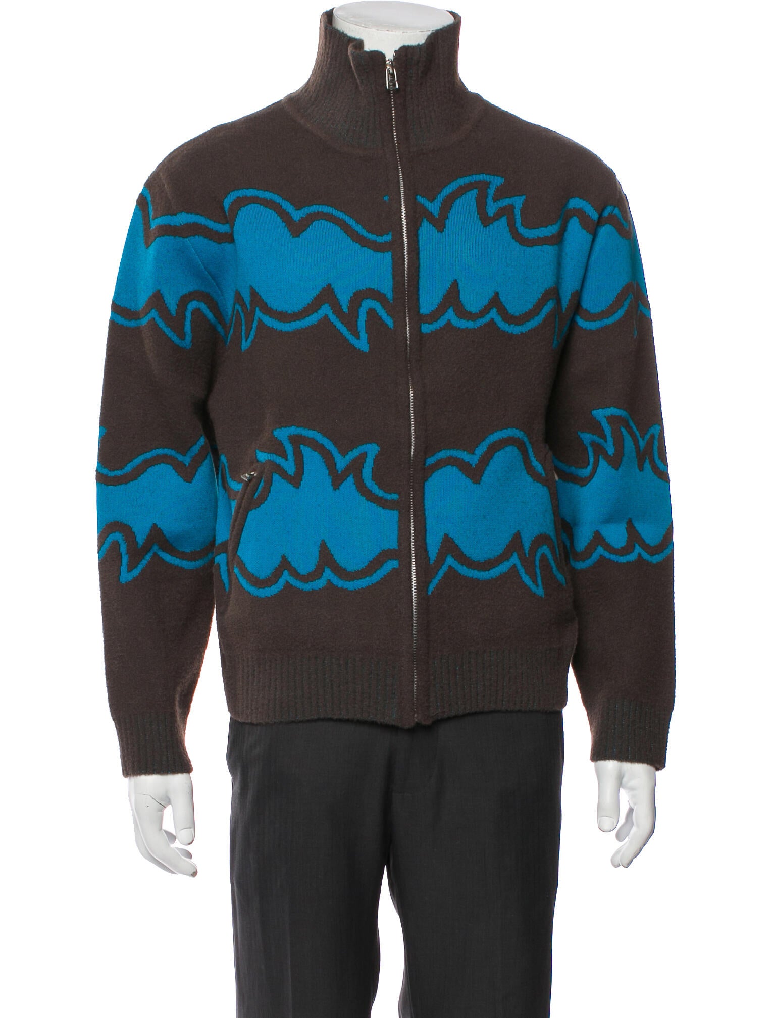 Bluemarble Graphic Print Windbreaker w/ Tags