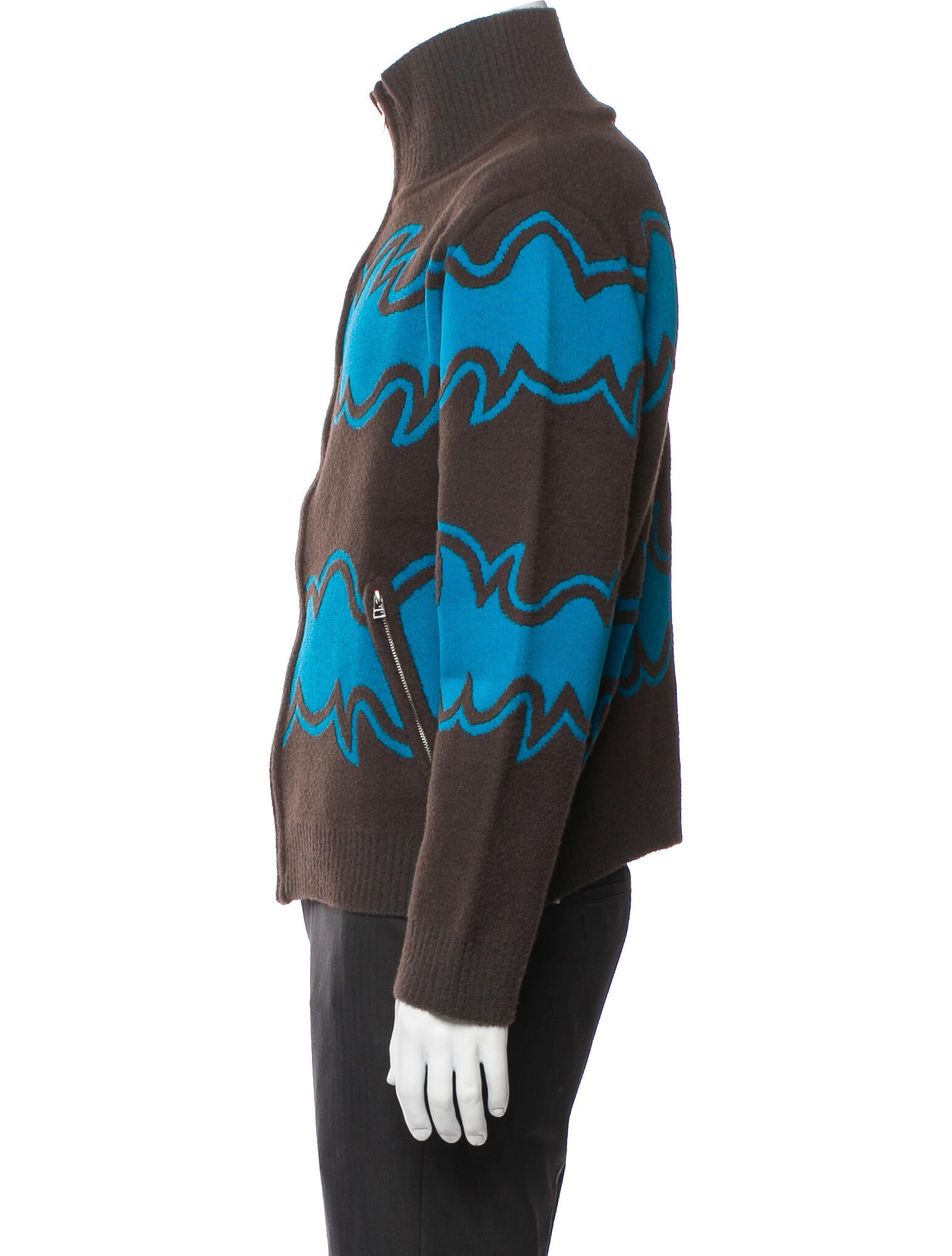 Bluemarble Graphic Print Windbreaker w/ Tags