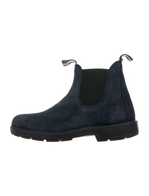 Blundstone Suede Chelsea Boots Blue