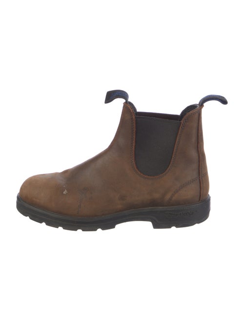 Blundstone Leather Grosgrain Trim Chelsea Boots