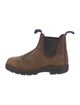 Blundstone Leather Grosgrain Trim Chelsea Boots