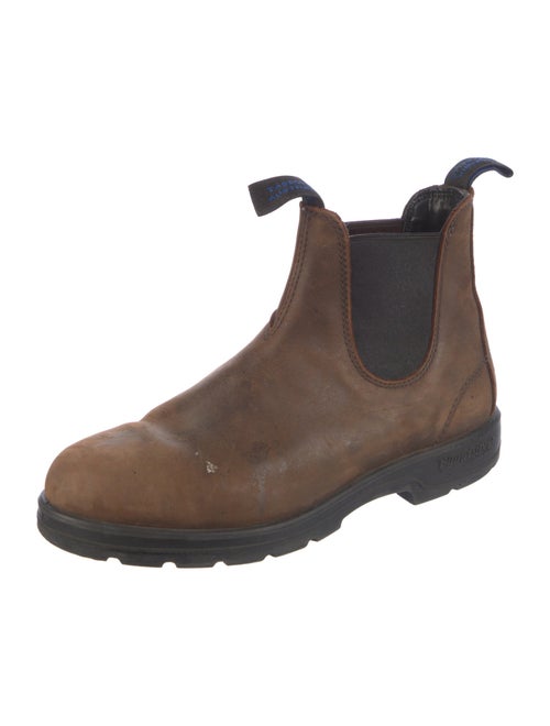Blundstone Leather Grosgrain Trim Chelsea Boots