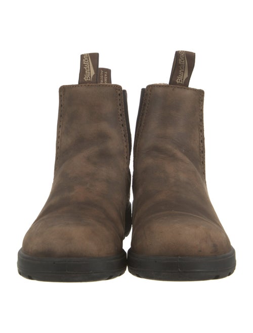 Blundstone Suede Colorblock Pattern Chelsea Boots