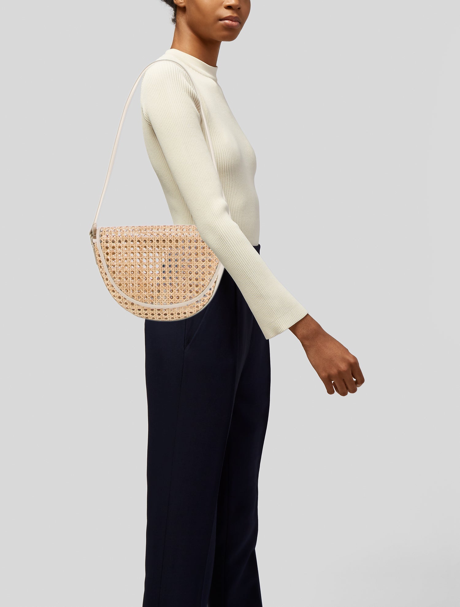 Bembien Wicker Shoulder Bag