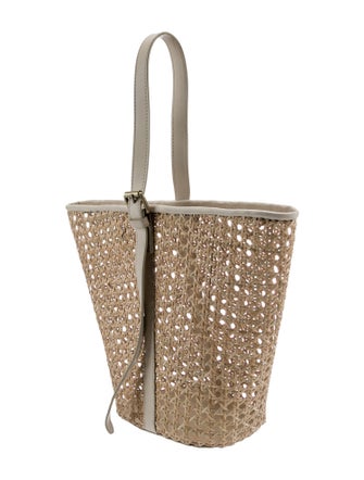 Bembien Raffia Top Handle Bag