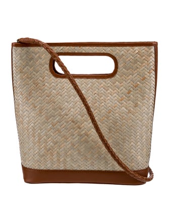 Bembien Raffia Top Handle Bag