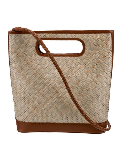 Bembien Raffia Top Handle Bag