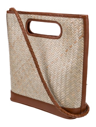 Bembien Raffia Top Handle Bag