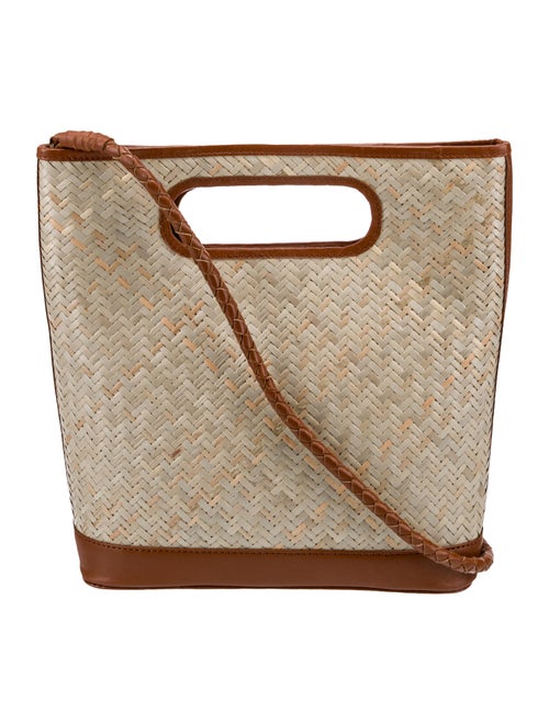 Bembien Raffia Top Handle Bag