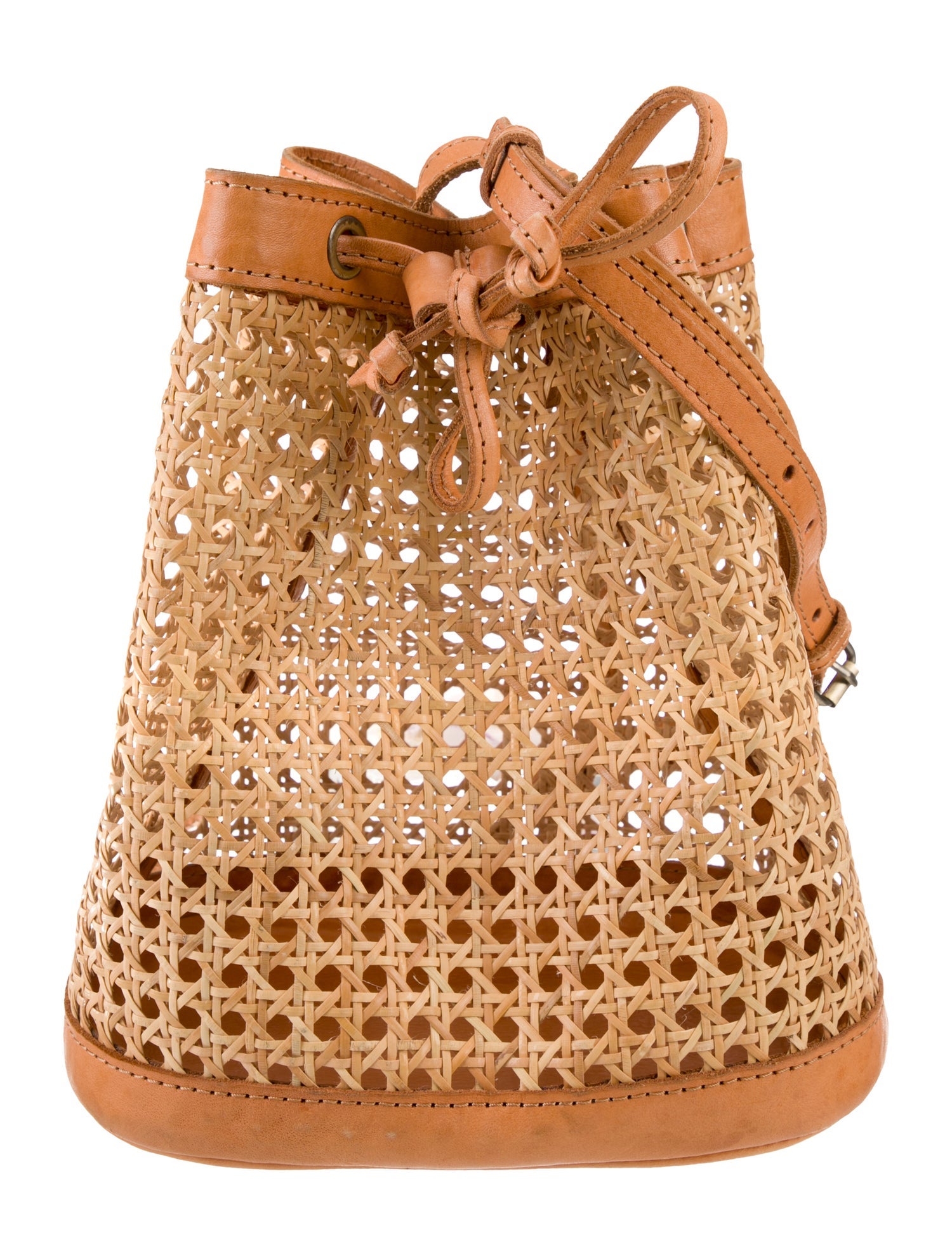 Bembien Rattan Bucket Bag