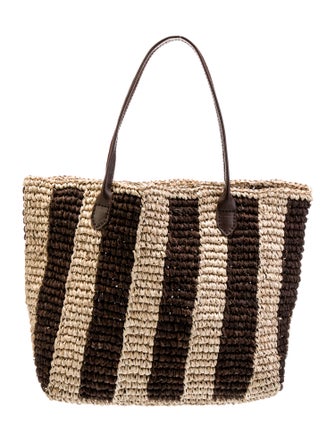 Bembien Raffia Shoulder Bag