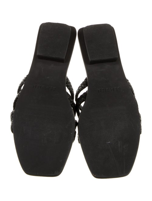 Bembien Leather Braided Accents Slides