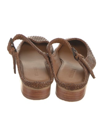Bembien Leather Braided Accents Mules
