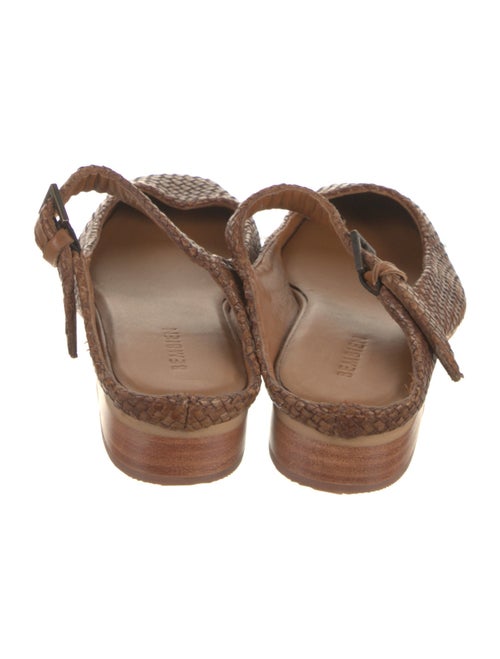 Bembien Leather Braided Accents Mules