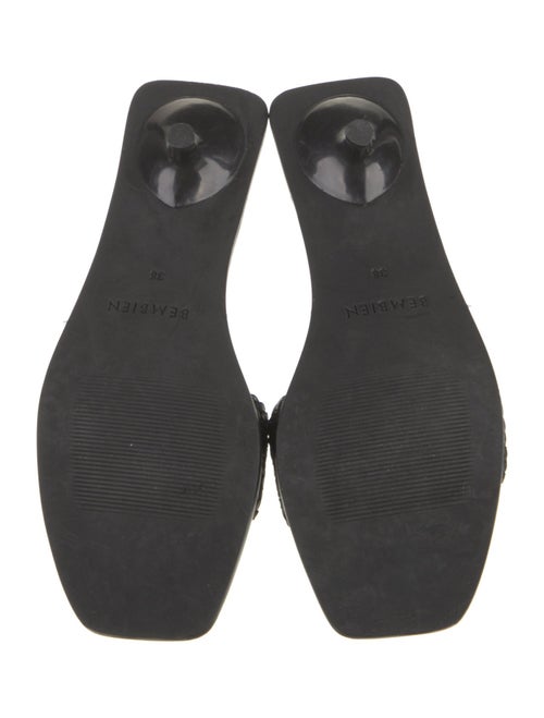 Bembien Leather Braided Accents Slides