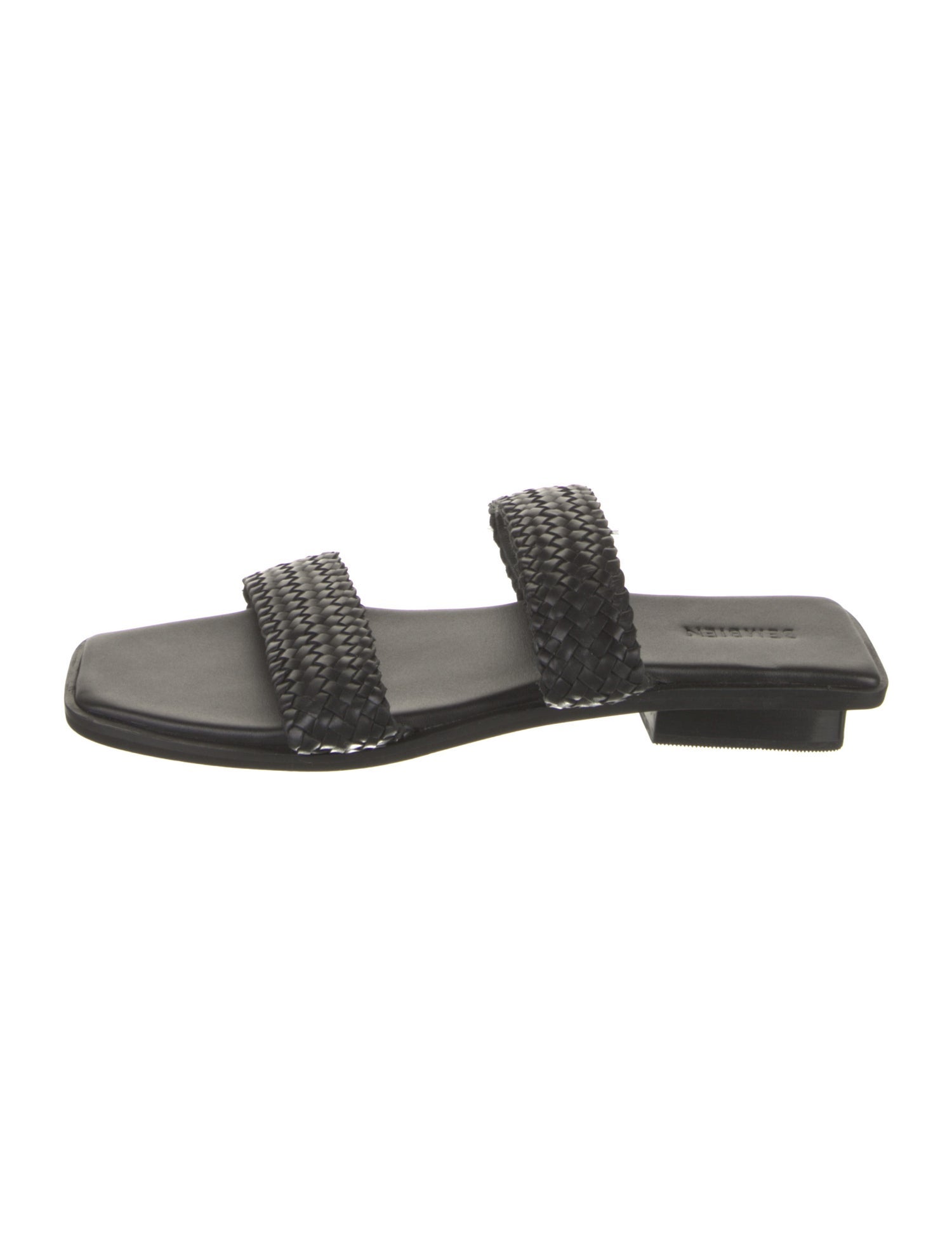 Bembien Leather Braided Accents Slides