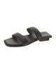 Bembien Leather Braided Accents Slides