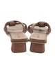 Bembien Leather Braided Accents Slides
