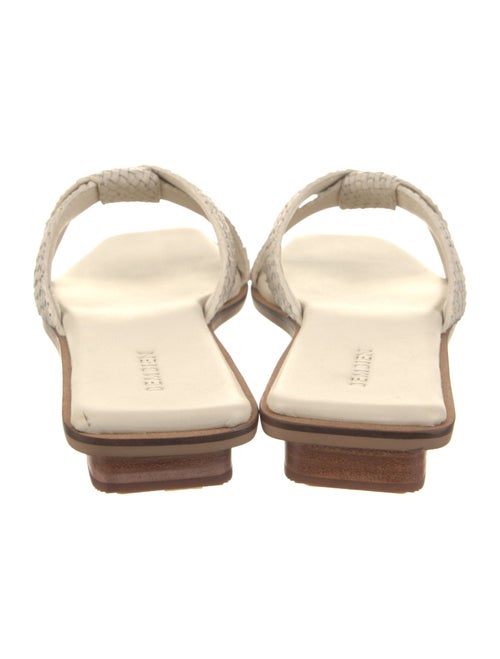 Bembien Leather Braided Accents Slides