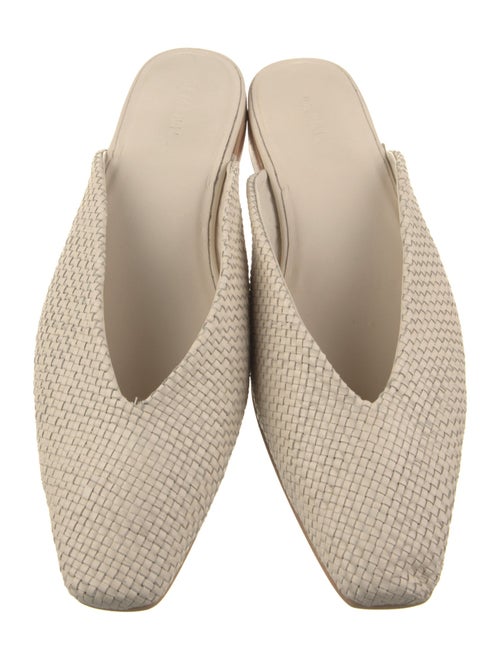 Bembien Leather Braided Accents Mules