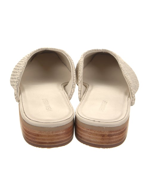 Bembien Leather Braided Accents Mules