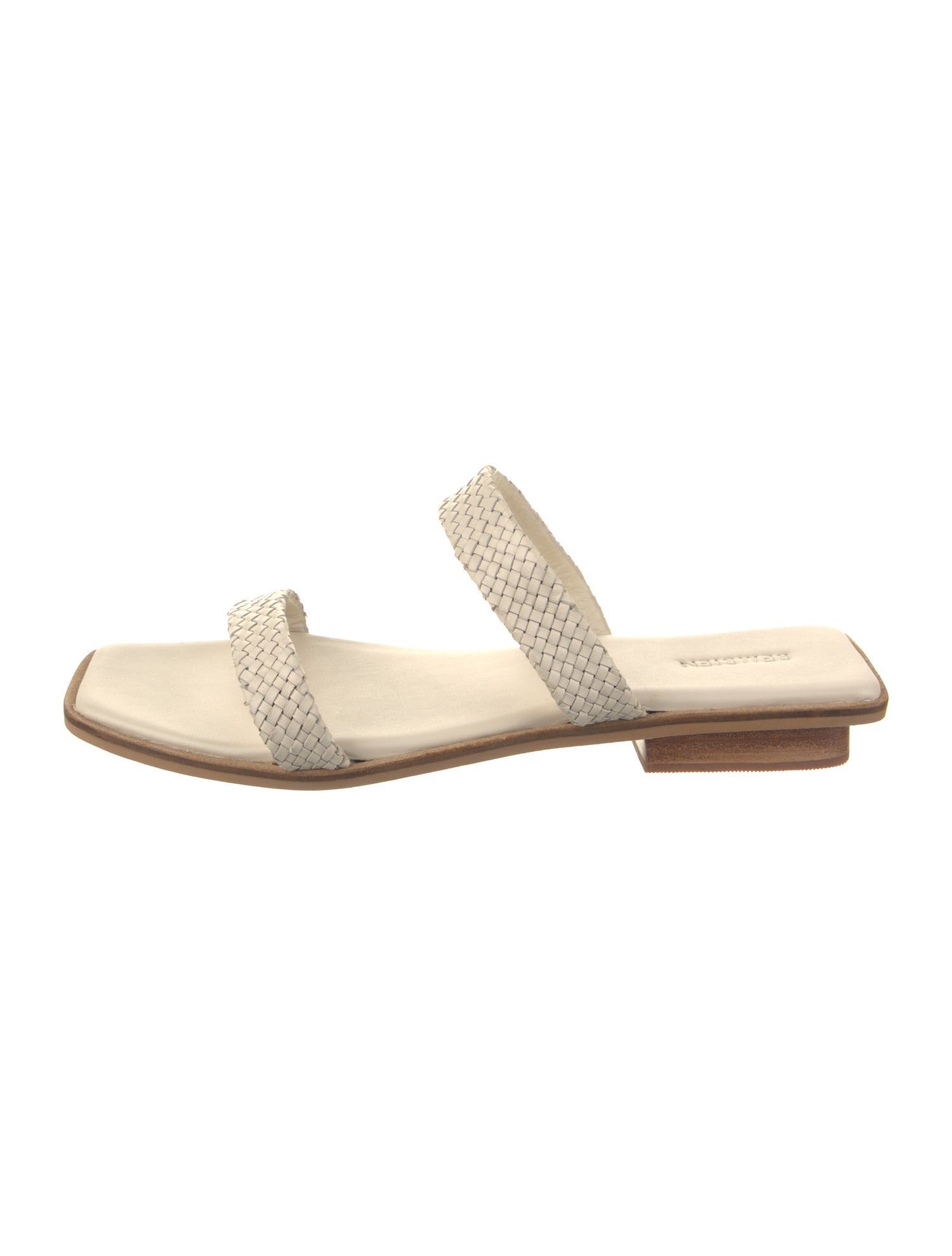 Bembien Leather Braided Accents Slides