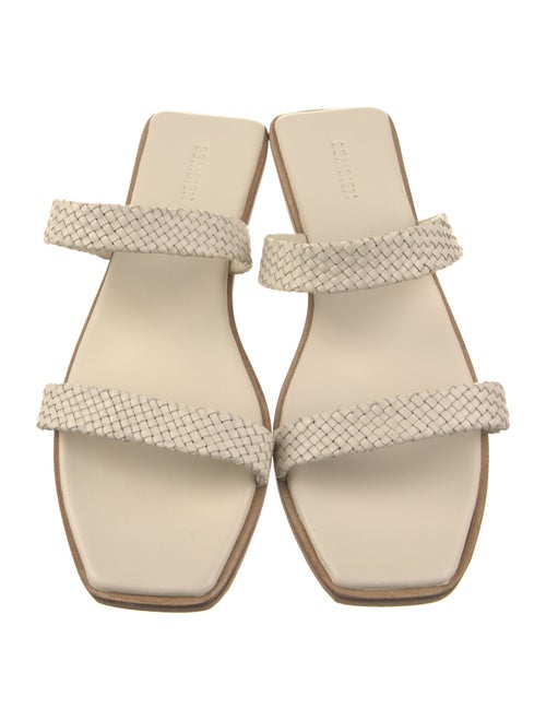Bembien Leather Braided Accents Slides