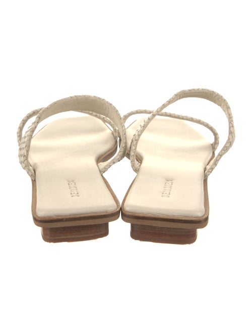 Bembien Leather Braided Accents Slides