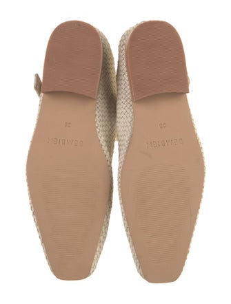 Bembien Leather Colorblock Pattern Mules