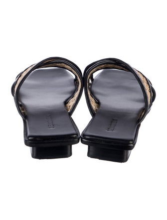 Bembien Leather Printed Slides