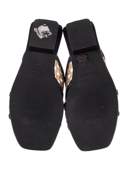 Bembien Leather Printed Slides