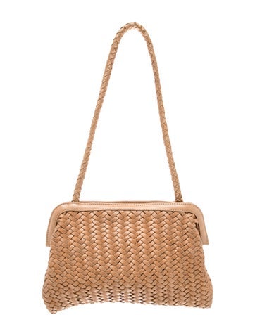 Pre-owned Bembien Leather Shoulder Bag In Neutral