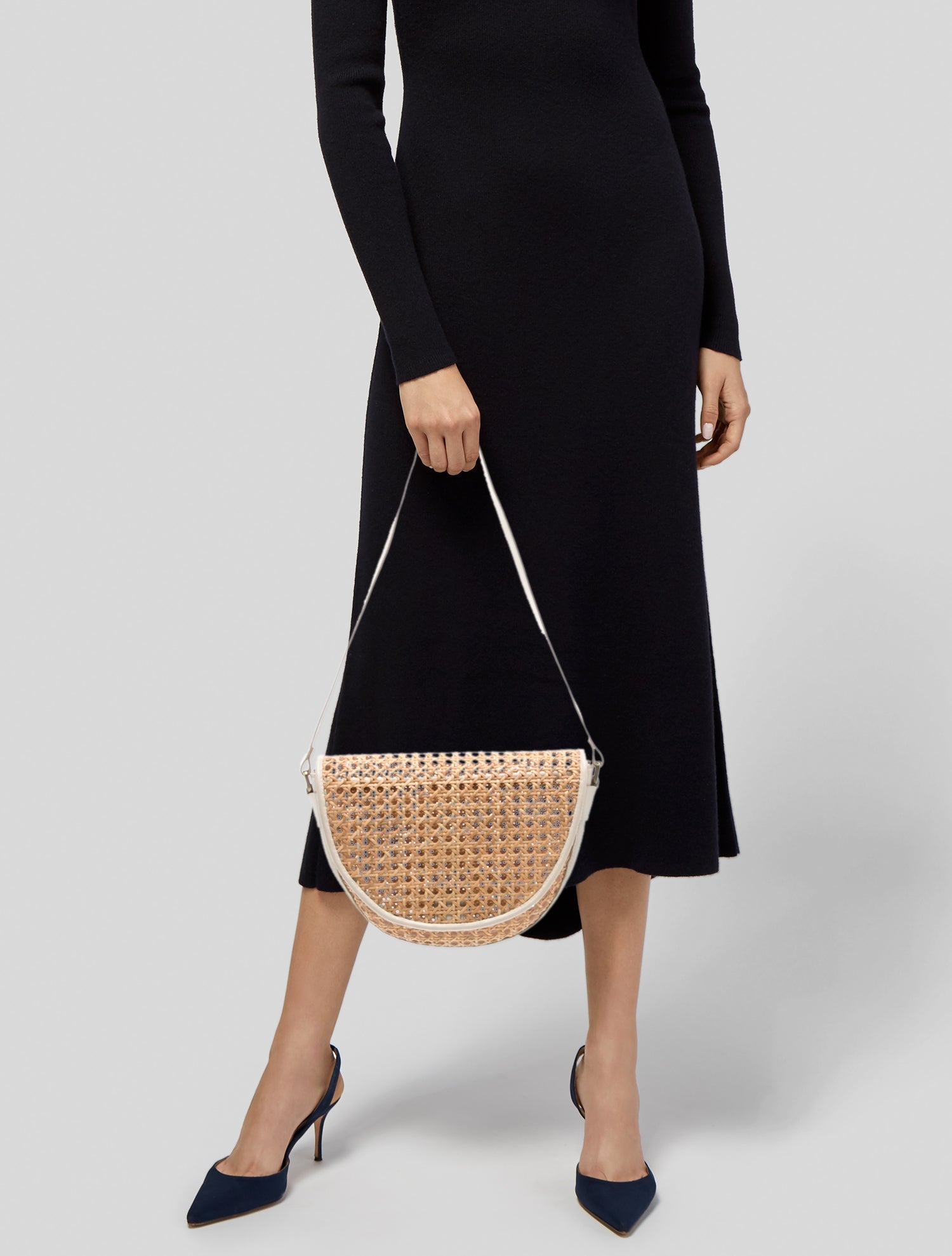 Botkier Embossed Bianca Bag - Brown Shoulder Bags, Handbags