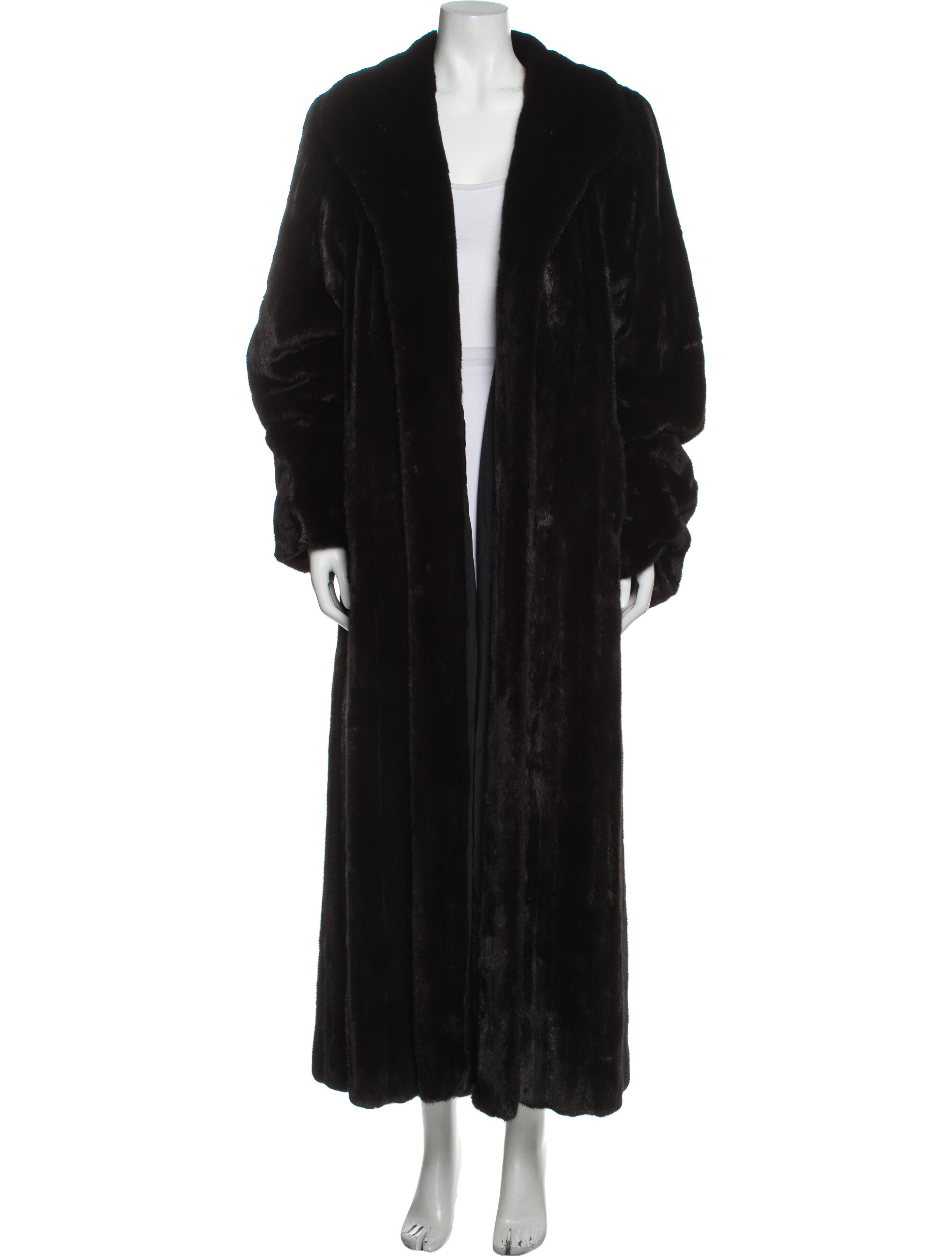 Ben Kahn Mink Fur Coat Brown Coats, Clothing WBENK20103 The RealReal