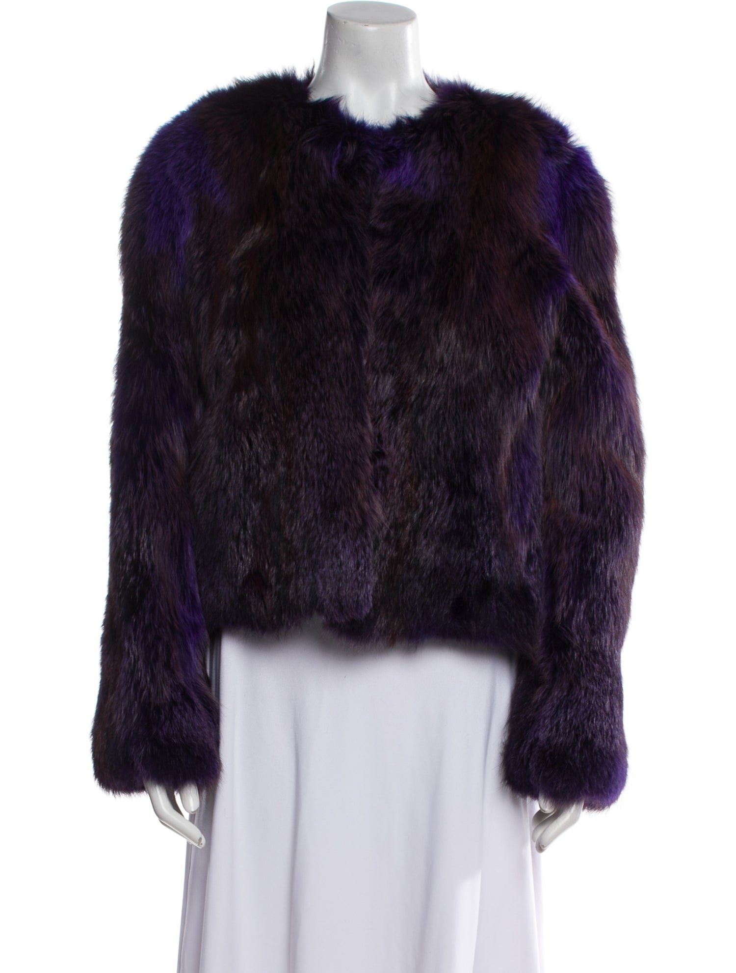 Ben Kahn Red Fox Fur Jacket w/ Tags