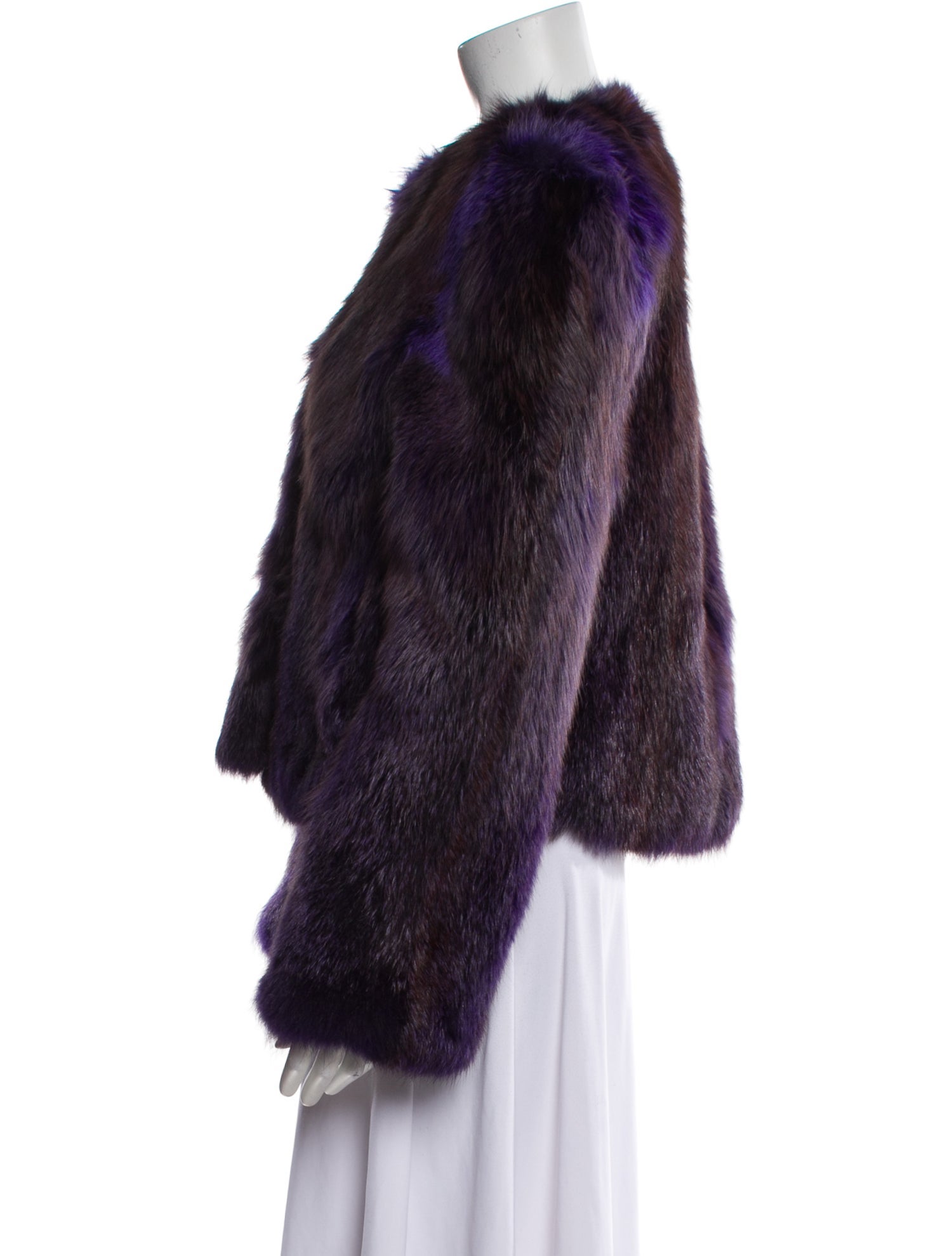 Ben Kahn Red Fox Fur Jacket w/ Tags