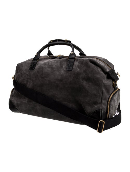 Bennett Winch Suede Weekender Bag