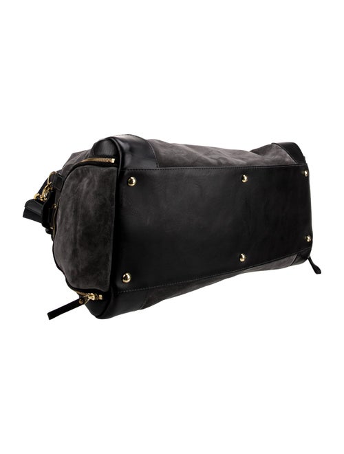 Bennett Winch Suede Weekender Bag