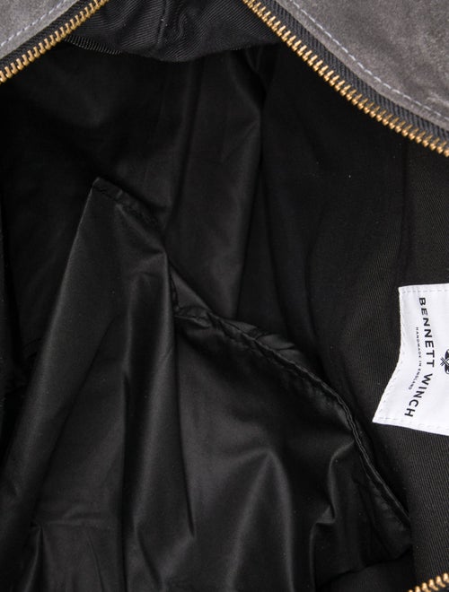 Bennett Winch Suede Weekender Bag