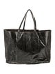 Beirn Embossed Leather Tote
