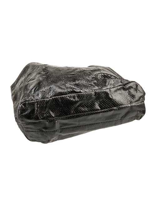 Beirn Embossed Leather Tote