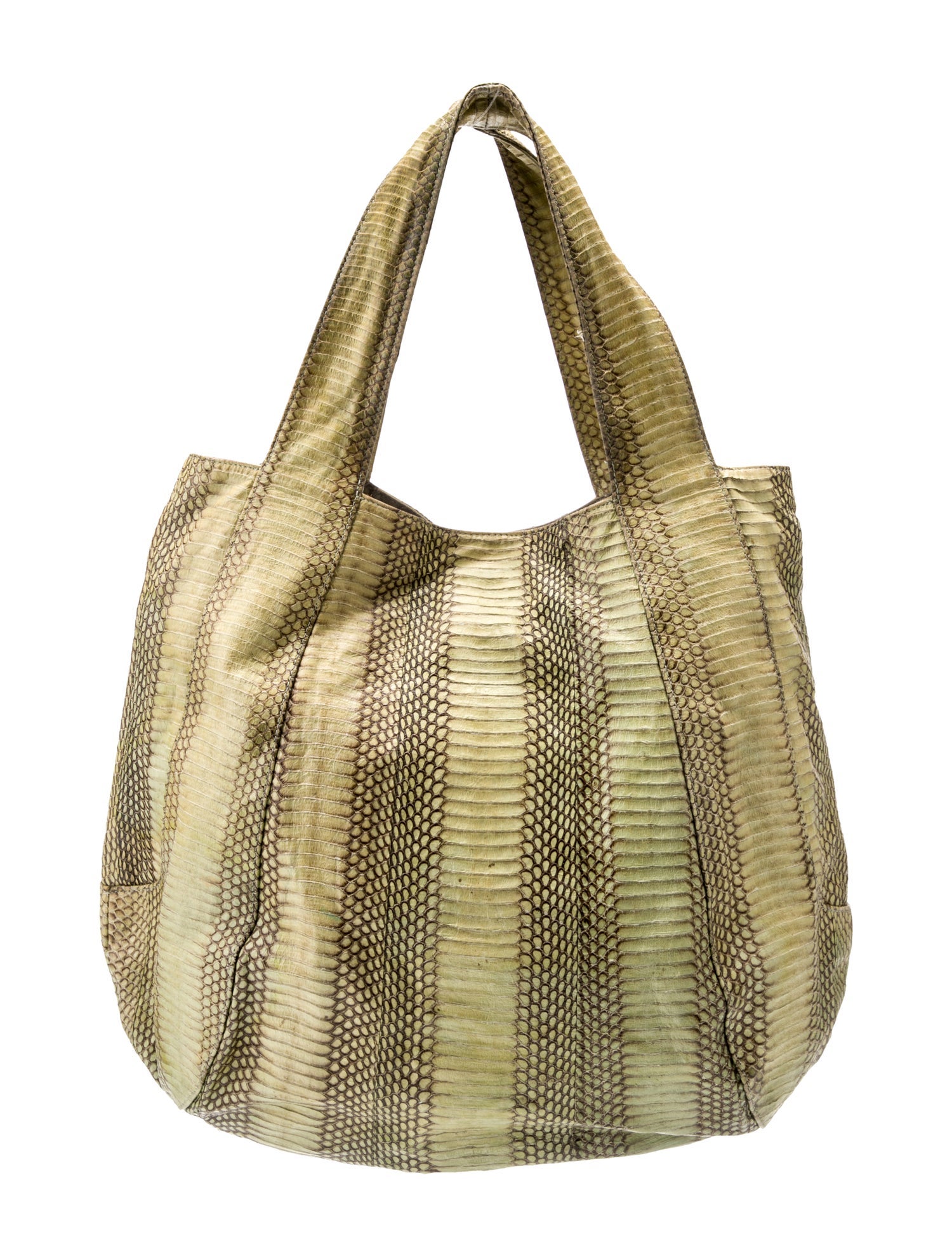 Beirn Embossed Leather Hobo