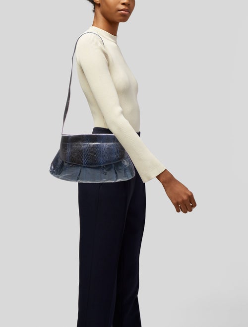 Beirn Snakeskin Shoulder Bag
