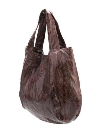 Beirn Snakeskin Shoulder Bag