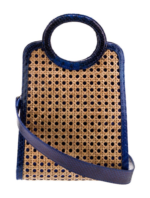 Beirn Rattan Top Handle Bag
