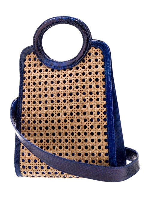 Beirn Rattan Top Handle Bag