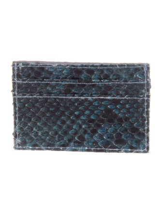 Beirn Snakeskin Animal Print Card Holder