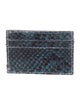 Beirn Snakeskin Animal Print Card Holder