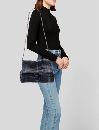 Beirn Python Shoulder Bag