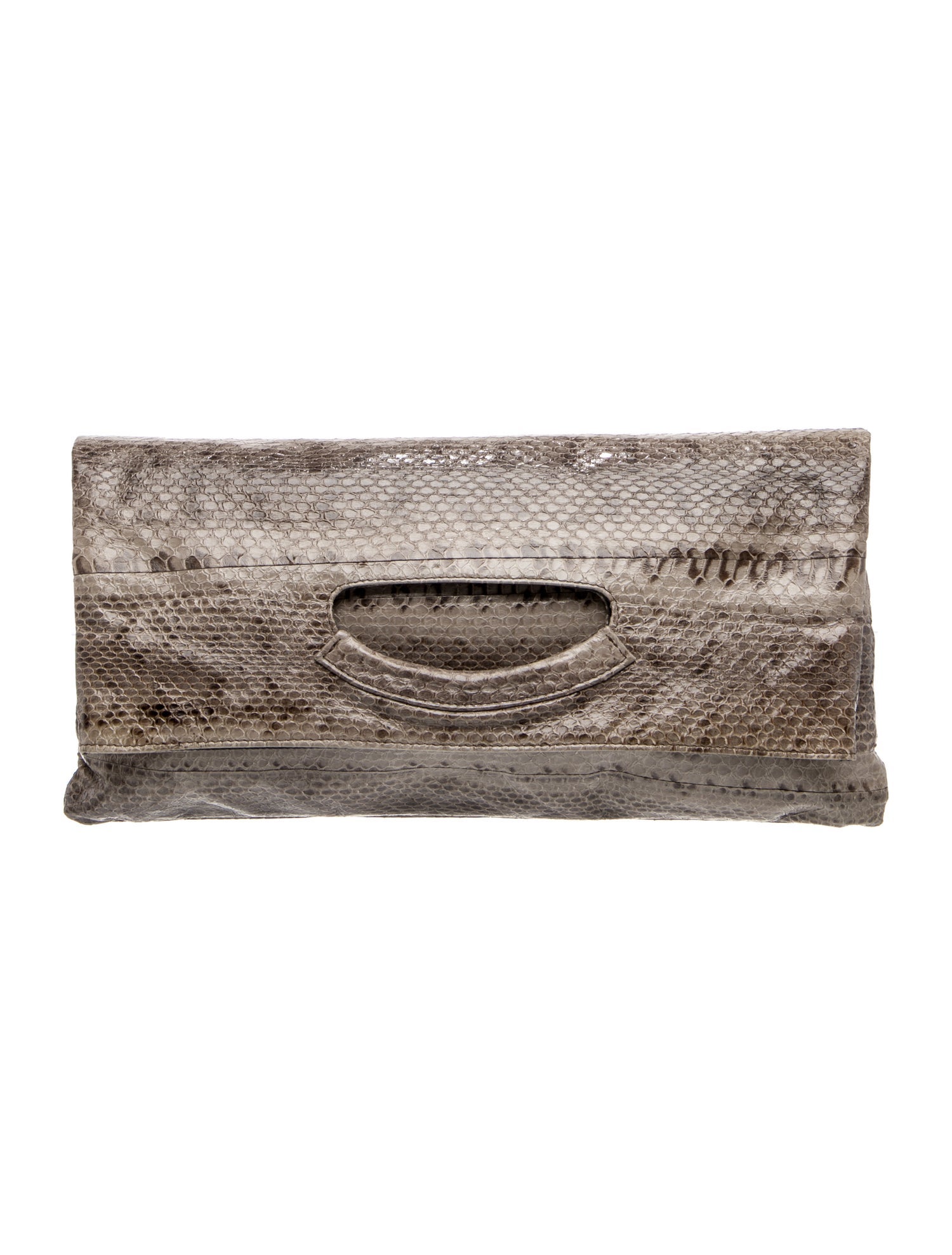 Beirn Snakeskin Clutch